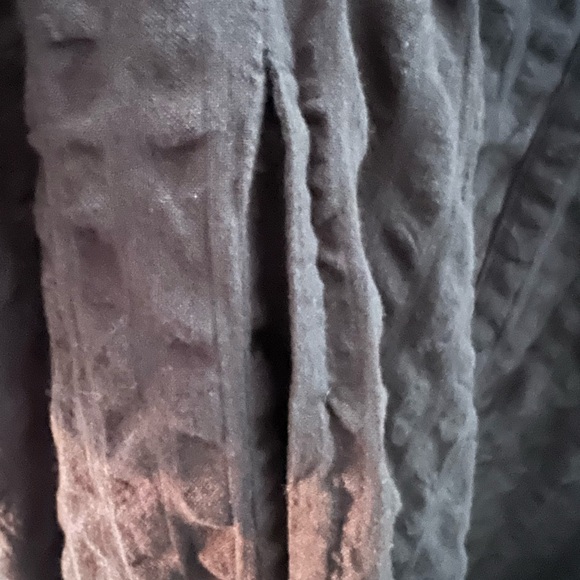 US 28 Lucy & Yak Fran Cotton Seersucker Jumpsuit Black - Picture 4 of 9